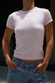 Soft Pink Baby Tee