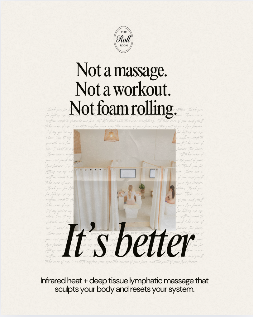 The Roll Room's Body Roll Therapy Service (Classic Roll 45 mins)