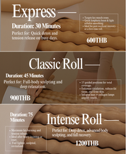 The Roll Room's Body Roll Therapy Service (Classic Roll 45 mins)