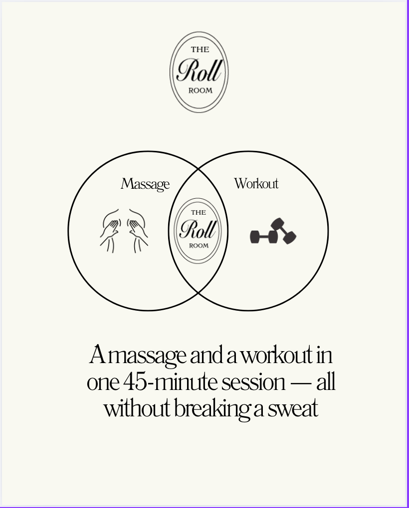 The Roll Room's Body Roll Therapy Service (Classic Roll 45 mins)