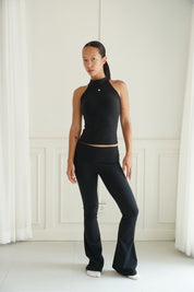 The Fold Over Flare Pants