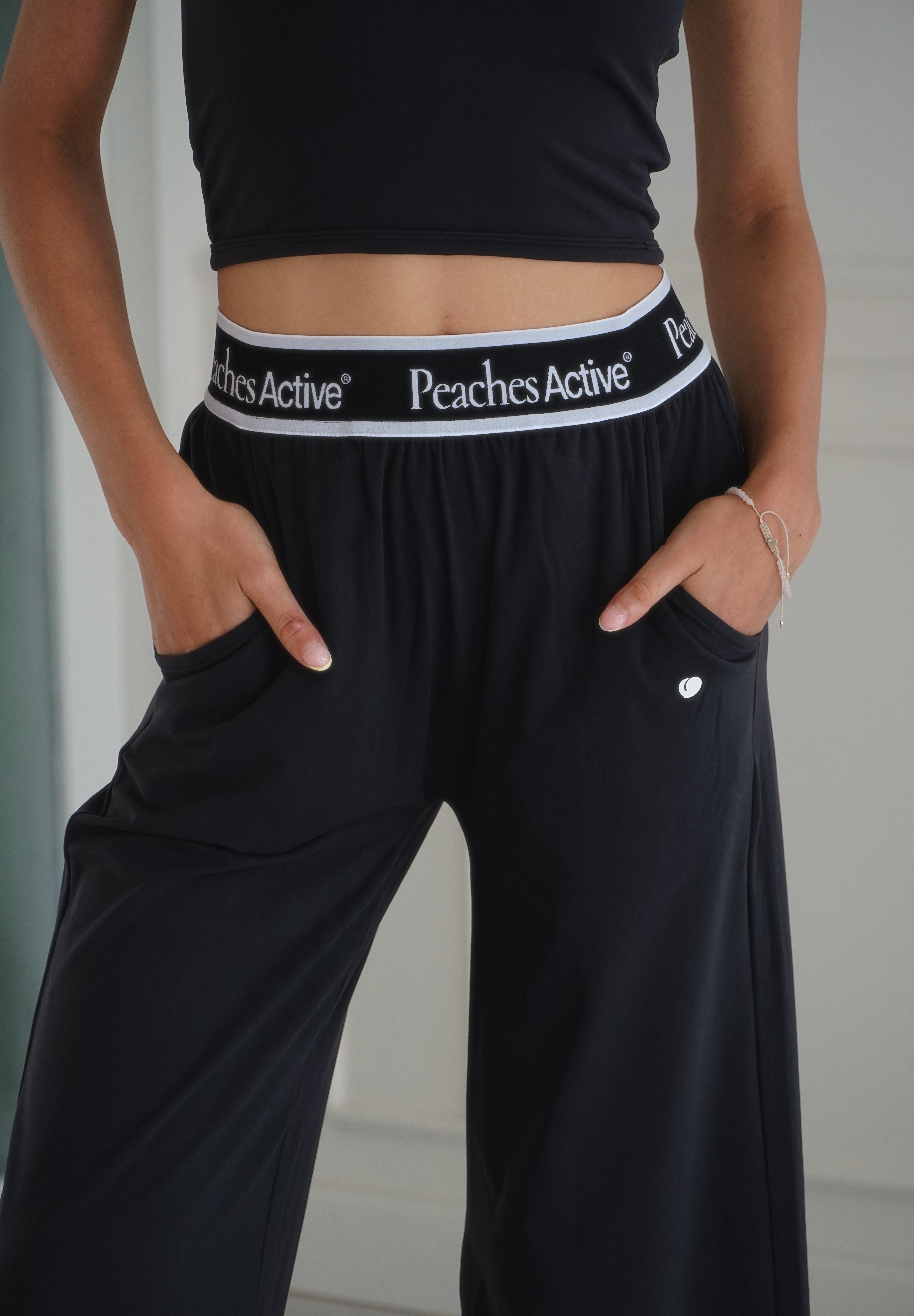 Flyaway UltraSoft Trousers – Seamless High-Rise Fit (Black Edition)