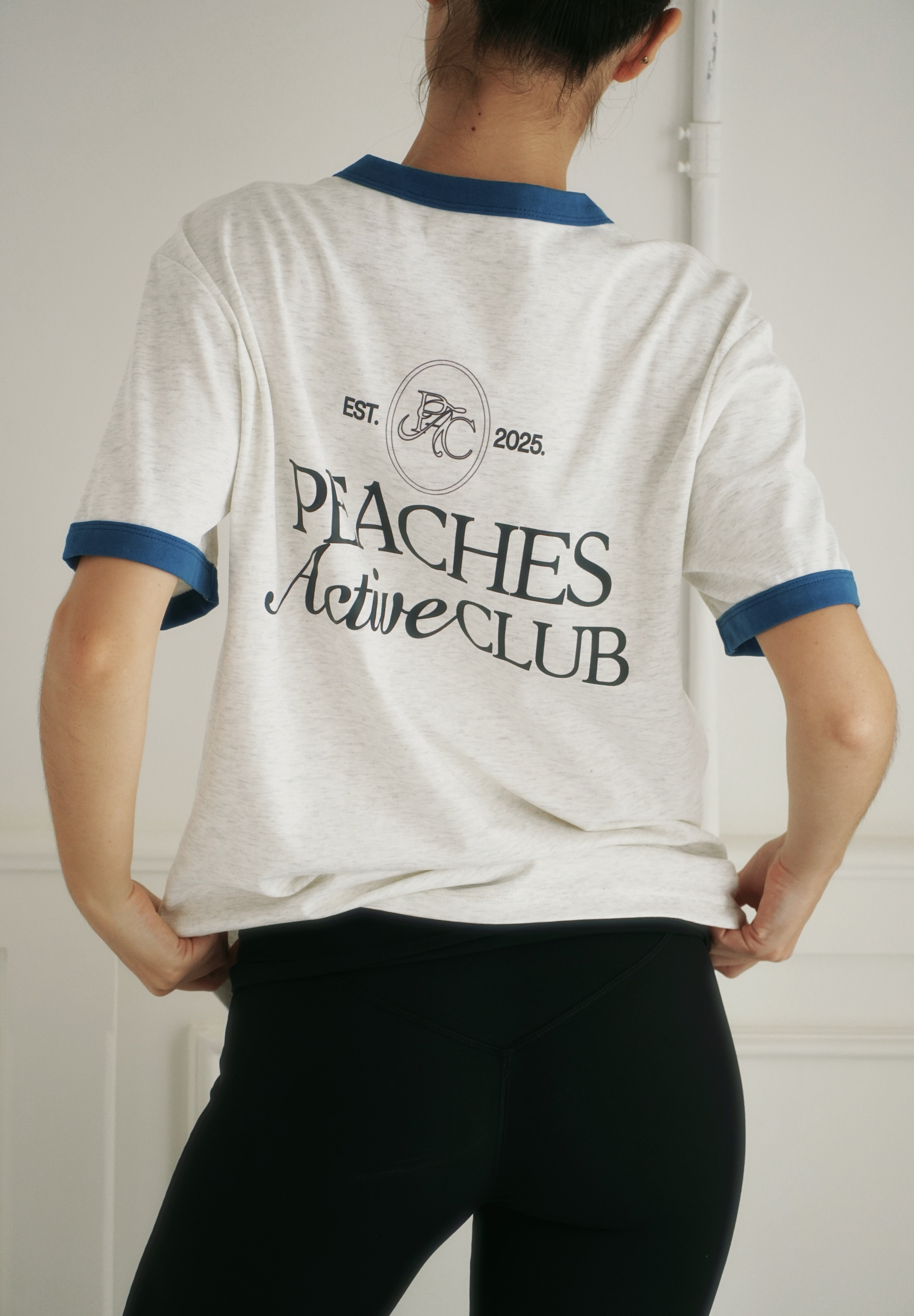 PAC Ringer Tee (Peaches Active Club Edition)