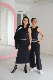 Flyaway UltraSoft Trousers – Seamless High-Rise Fit (Black Edition)