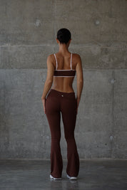 The Fold Over Flare Pants