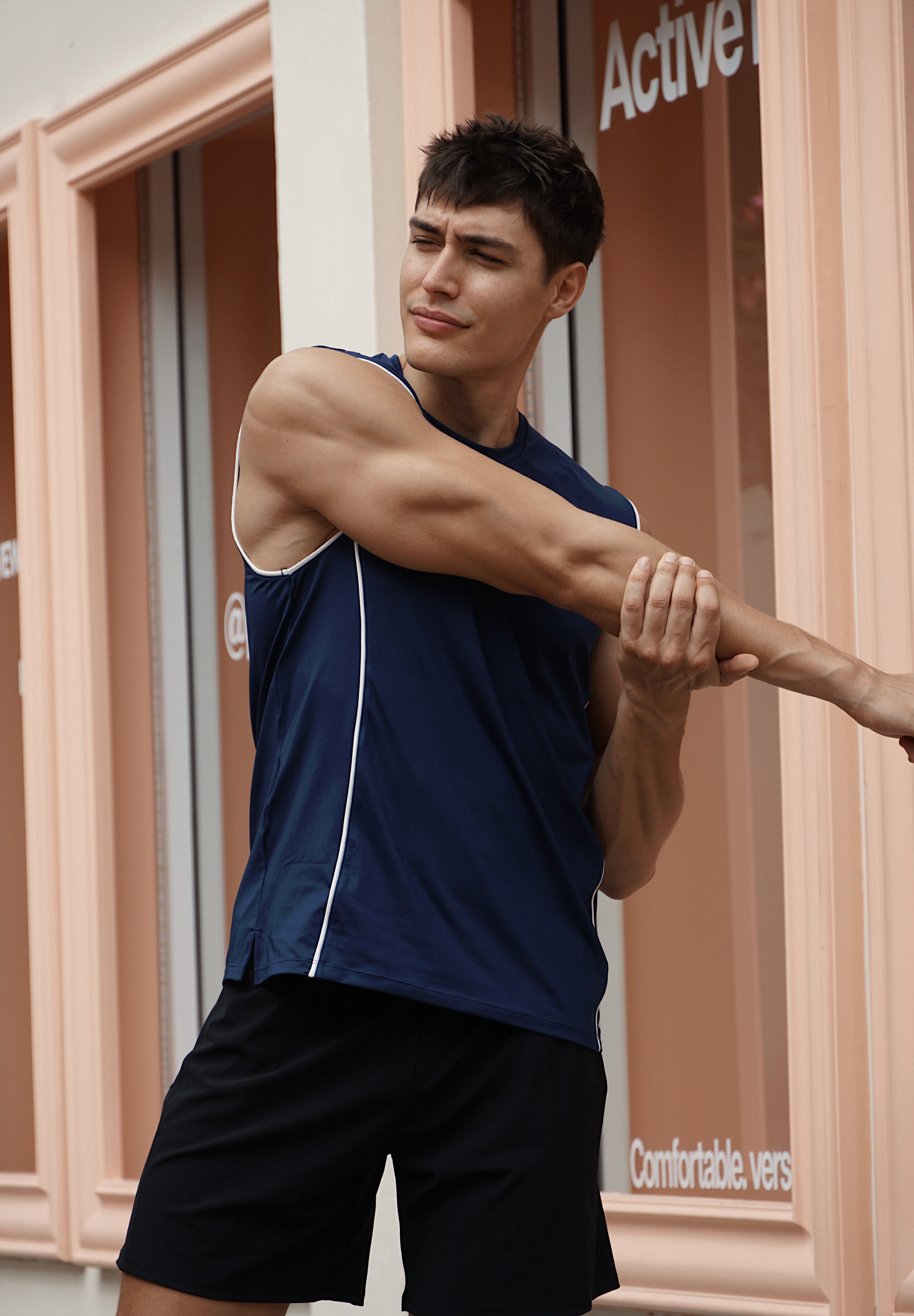 Peaches Men- The Edge Tank Top