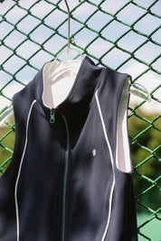 Reversible Zip-Up Top