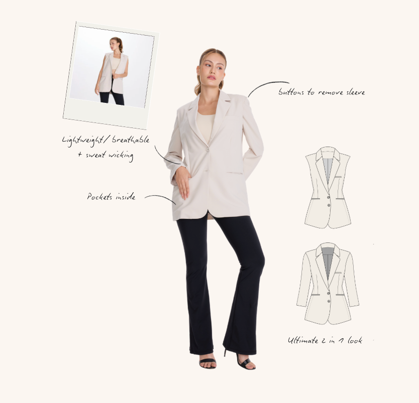 The CEO 2-in-1 Blazer – Boss Babe Era