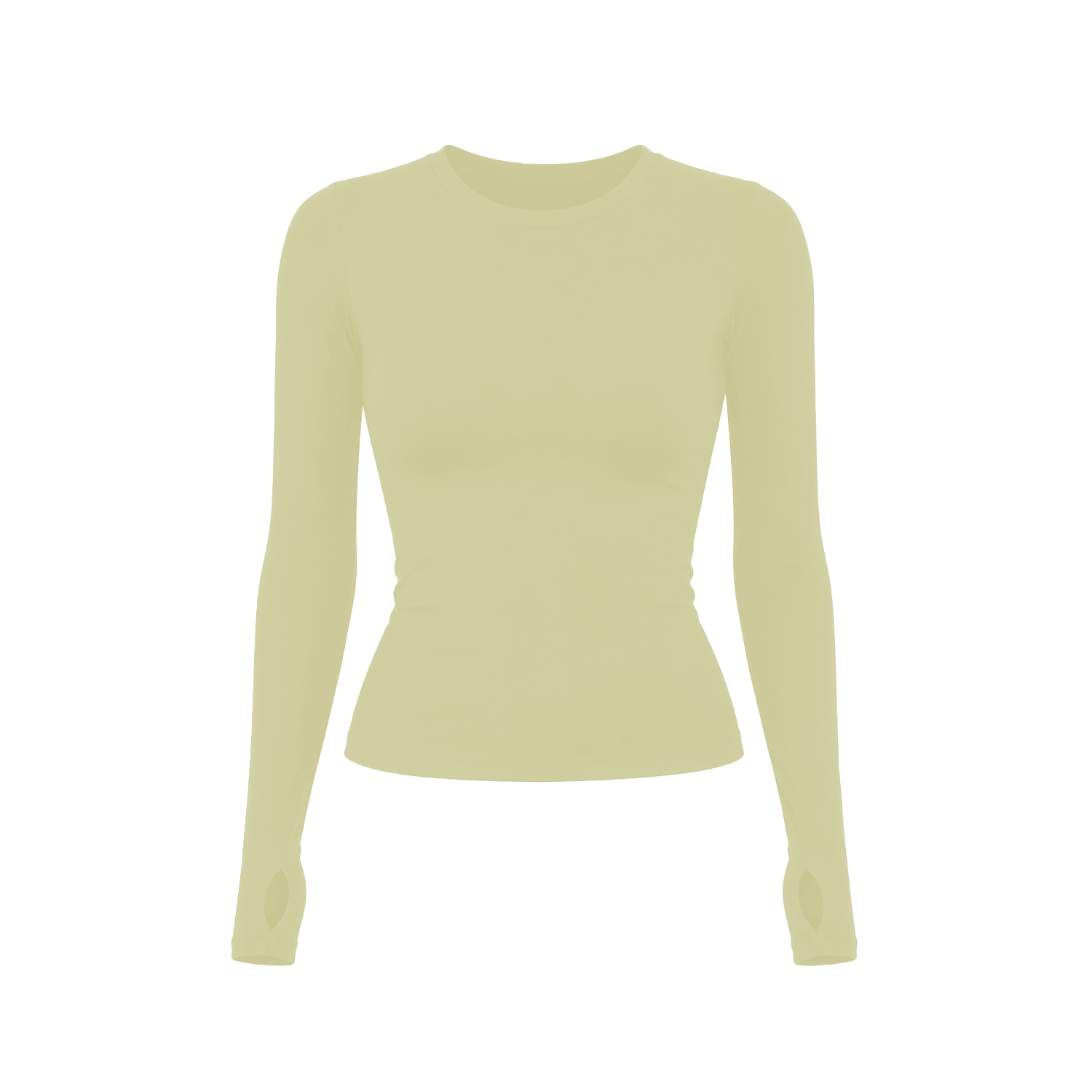 Activewear Long-Sleeve Padded Crop Top